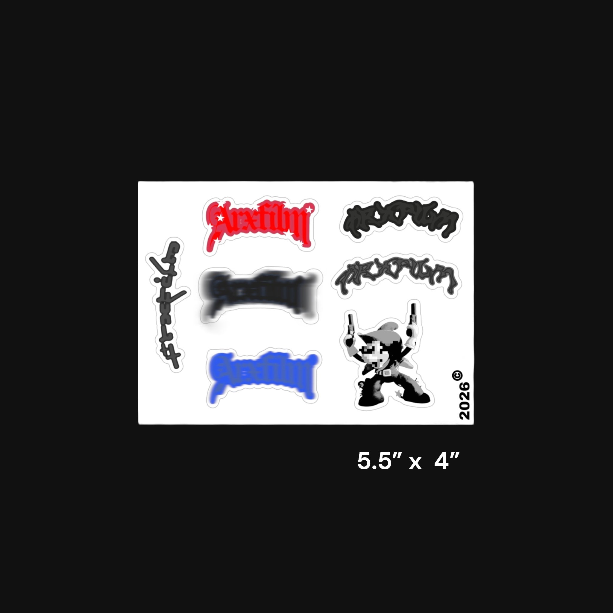 ARXFILM 2026 STICKER PACK
